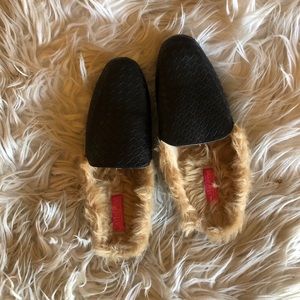 Beautiful cozy slippers